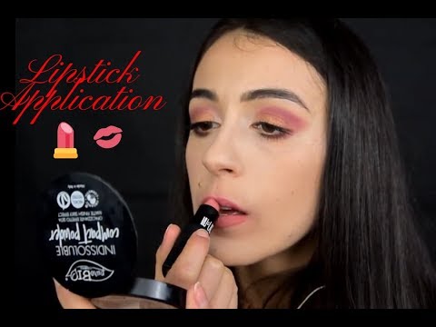 💄Lipstick Application Dei Miei Rossetti Mulac Cosmetics💄/ASMR ITA