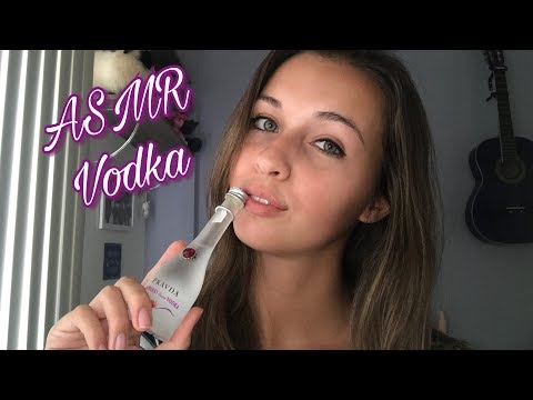 ASMR 🍸 VODKA TASTING & TAPPING 🍸