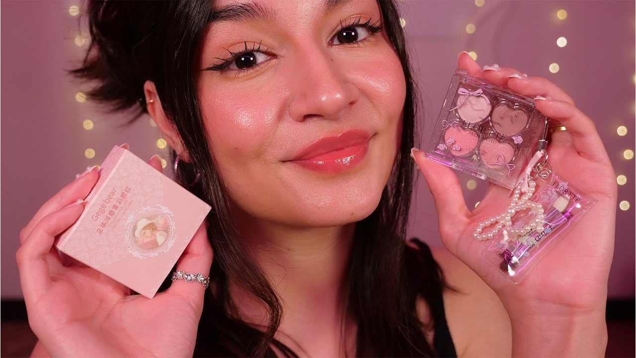ASMR Makeup Haul | Whispering + Tapping On Beauty Products
