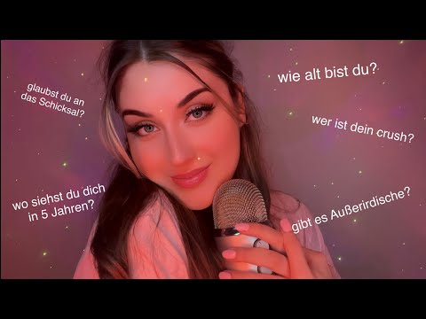 Asmr Questions and Answer 💕 ich beantworte eure Fragen🙋🏽‍♀️ lidi asmr Q&A whisper deutsch/german