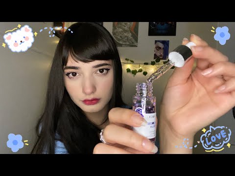 ASMR | AMIGA FAZENDO SUA SKINCARE