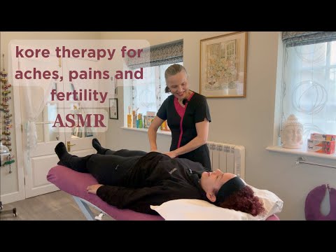 Kore Therapy for Aches, Pains and Fertility with Abdominal Massage | Unintentional ASMR Real Person