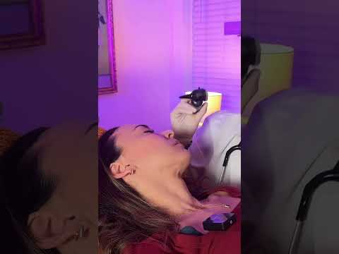 ASMR Stomach Examination 🩷 #asmr #asmrrealperson #asmrmedical #asmrtingles #asmrsounds