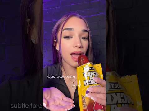 yeah no thanks … #asmr #mukbang #pickleinapouch #asmreating #fyp