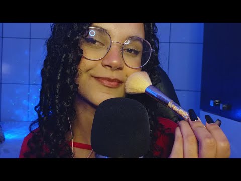 ASMR l Sons de Boca l Hand Movements l  Toque na Tela l Unha l Pince....