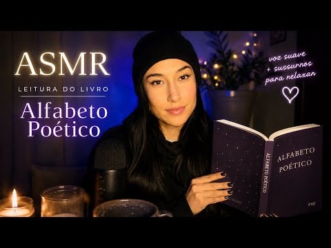 ASMR LEITURA calma e lenta ! 