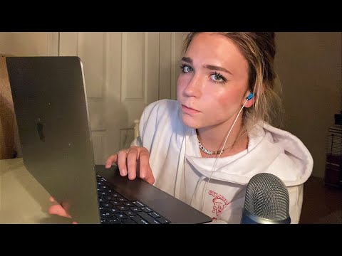 ASMR Realtime Study with Me! - writing an essay :(