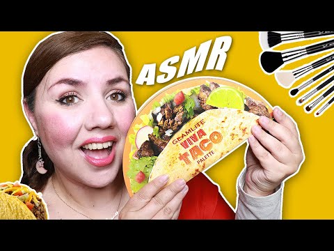 ASMR Español TE MAQUILLO Con un Taco! Paleta de Maquillaje Roleplay / Murmullo Latino