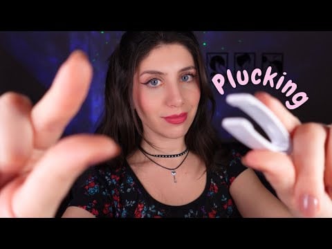 ASMR • Plucking & Pulling your negative Energy for deep Sleep