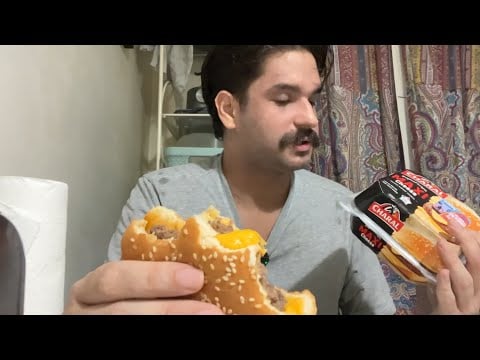 ASMR FRANÇAIS | DÉGUSTATION D’UN BURGER CHARAL