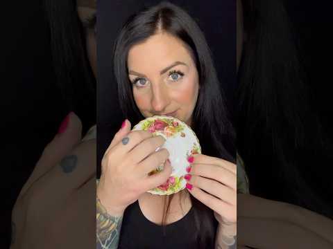 ASMR Teacup Tingles #asmrtriggers #whispers #asmrsounds #teacup #saucer