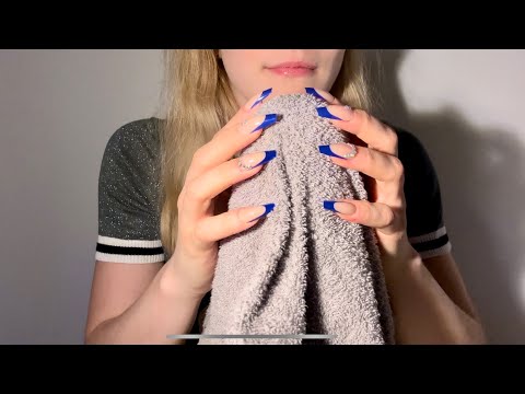 10 Minutes of soft ASMR towel scratching ❤️‍🔥