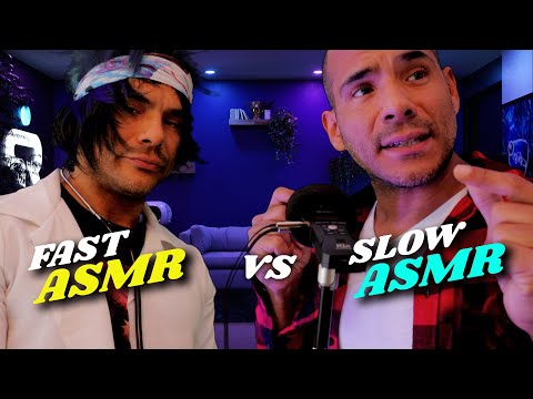 Fast, Aggressive, Chaotic ASMR vs Slow & Gentle ASMR