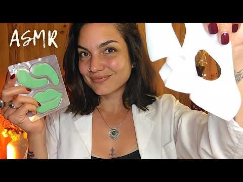 ASMR ROLEPLAY * La dermato nocturne qui veut mettre 1000 crèmes 😅