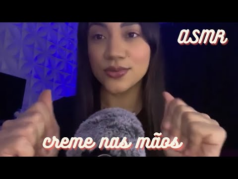 CREME NAS MÃOS/LEINHA ASMR #asmr #relax #asmrsounds #fy #viral