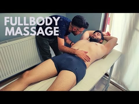ASMR FULL BODY DEEP RELAXITION MASSAGE THERAPY - chest,abdominal,leg,back,arm,hand,shoulder massage