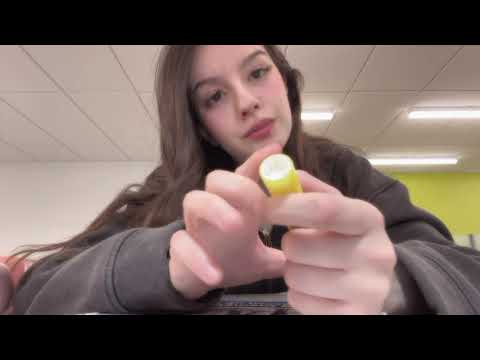 I tried ASMR at my university library (kinda bad)