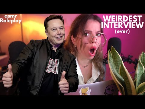 Elon Musk ASMR Roleplay (cringiest interview so far)