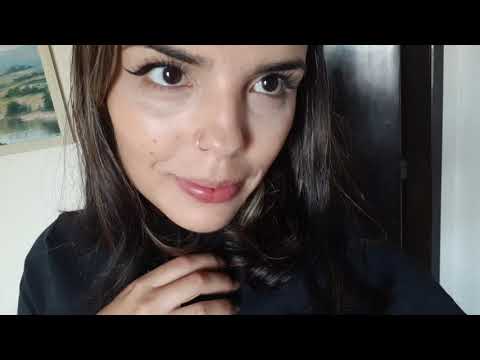 asmr mouth sounds and scratching