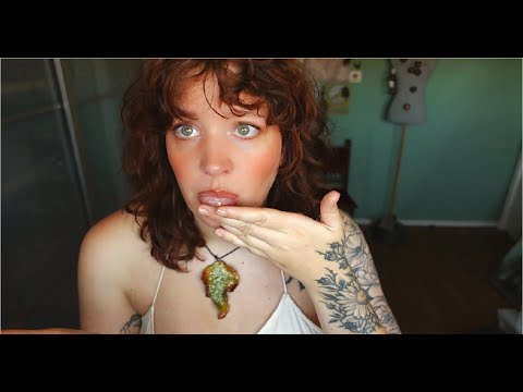 ASMR messy spit painting your face / no talking (visible spit)