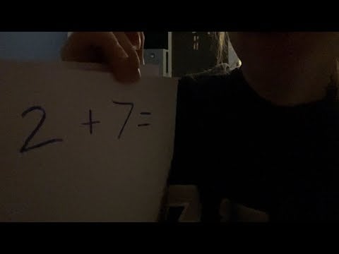 asmr cranial nerve exam (eyes closed)