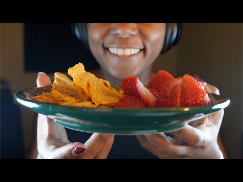 ASMR Snack Eating Sounds *Crunchy*