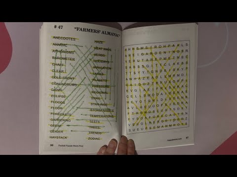 ASMR Doing #47 In Word-Finds