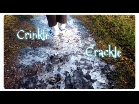 ***ASMR*** Crackling, crinkling, crunching ice