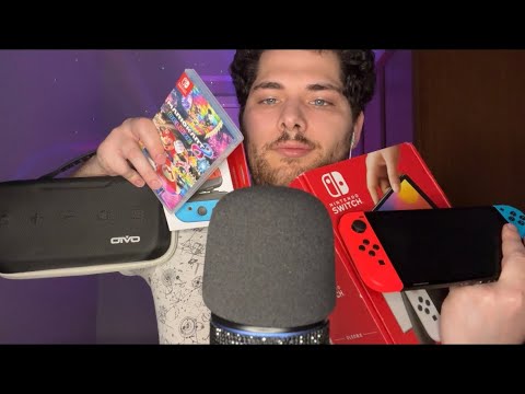 ASMR Français : JE TE RELAXE AVEC LA NINTENDO SWITCH 🎮
