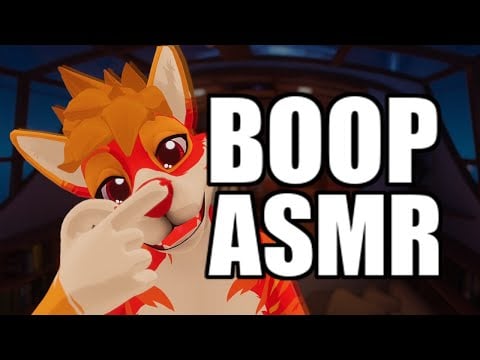 [Furry ASMR] Booping your stress, worries, negativity and anxiety away (PERSONAL ATTENTION) [LOOP] 👉