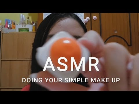 ASMR | Doing your simple makeup✨Makeup Application | ASMR Indonesia - So Tingly 🌻(Layered Sound)