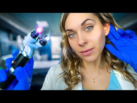 ASMR Roleplay | Otoscope EAR 👂 Exam for SLEEP,  Personal Attention