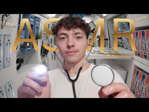 ASMR: Roleplay👨‍⚕️Examen dans l'espace👨‍⚕️