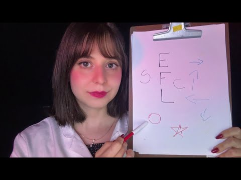 ASMR | Exame de vista completo (voz suave)