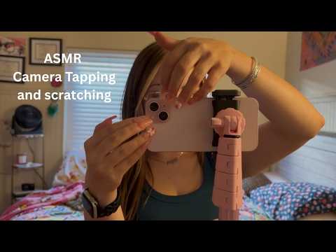 ASMR Camera scratching and tapping