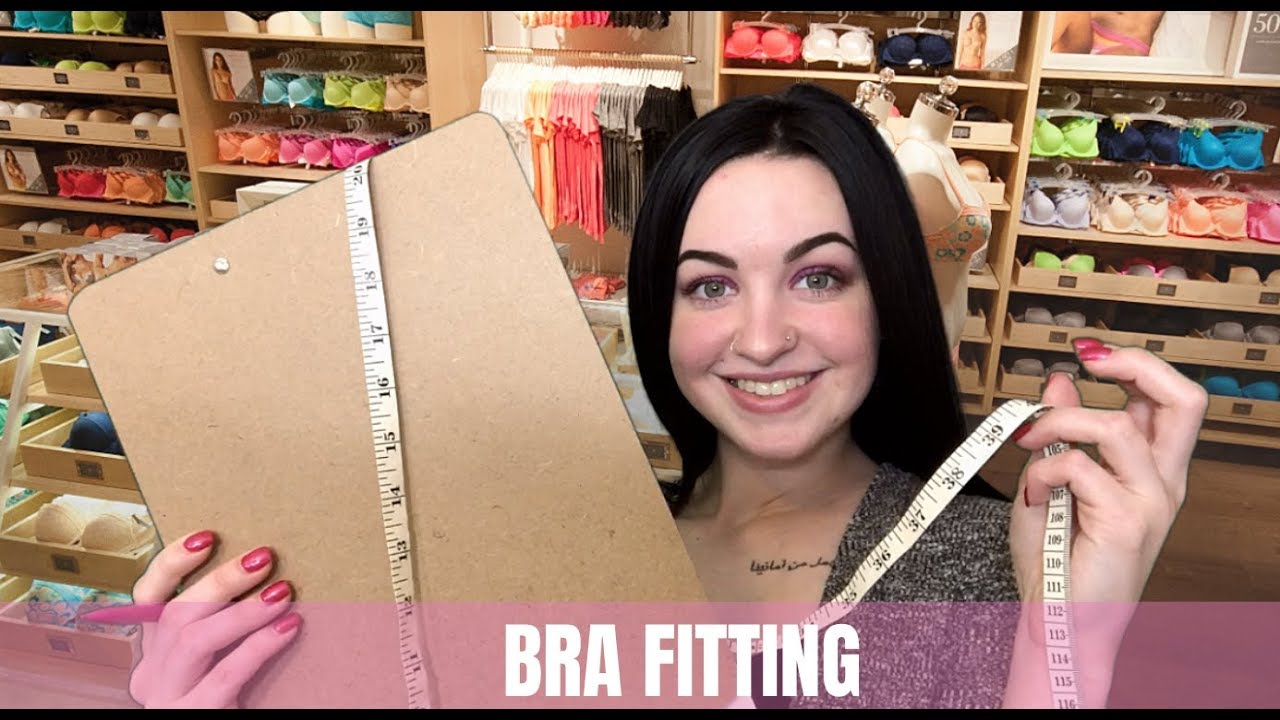 [ASMR] Bra Fitting + Measuring RP