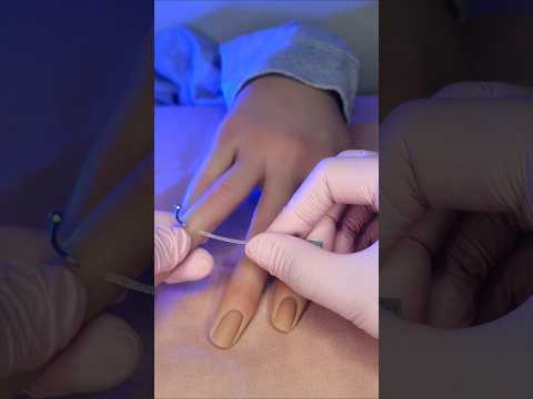 parte 6 | colocando piercing nos seus dedos 🖐 #asmr #shorts #piercing #bodyclip