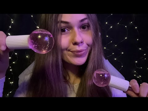 ASMR Let Me Relax You With Water Globes🥰 (Mouth Sounds + Visuals)