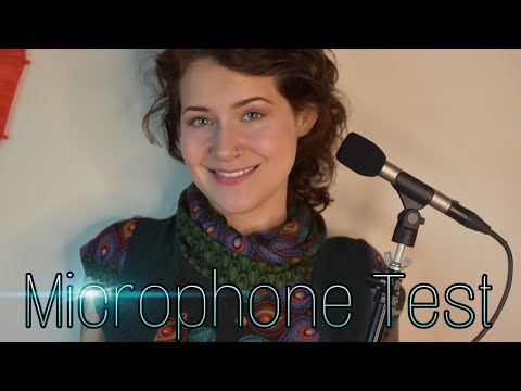 ASMR Heavenly Mic Test - Do you like my new microphones?