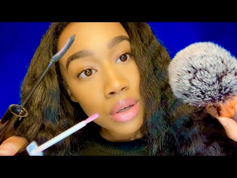 ASMR Fast & Aggressive Make-up Application Role-play ⚡️💄 *EXTREMELY CHAOTIC