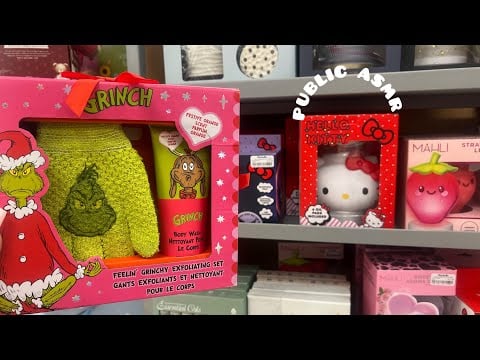 ASMR IN MARSHALL’s | Camera Tapping, Lofi, Light Whispers & More