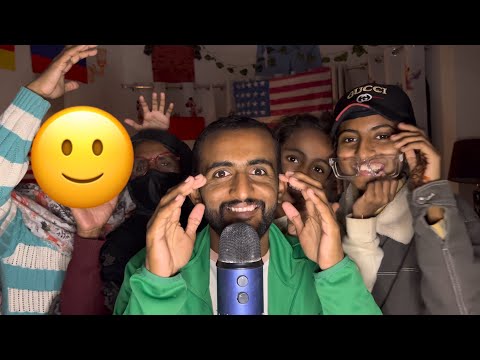ASMR Hands Sounds With My Family 🧑‍🧑‍🧒
