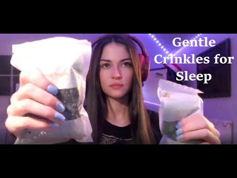 ASMR [Gentle Crinkles for Sleep] | No Talking