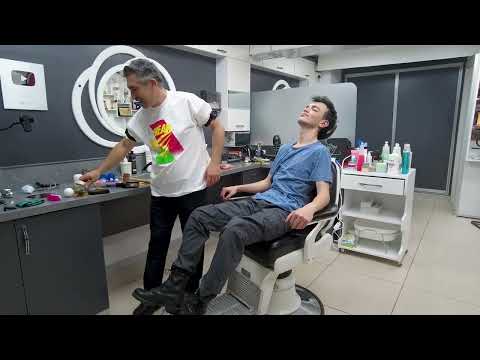 THE POWER OF ASMR MASSAGE ! BODY AND HEAD MASSAGE WITH MUNUR ONKAN