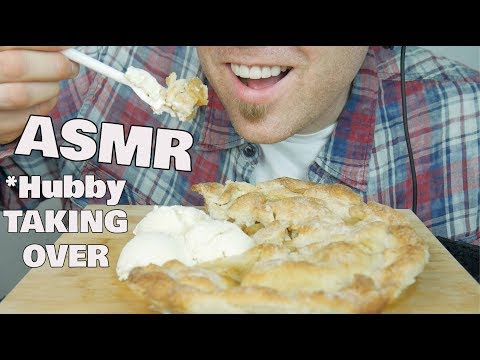 NO MORE SAS-ASMR HUBBY TAKE OVER (HOMEMADE APPLE PIE + ICE CREAM EATING SOUNDS)