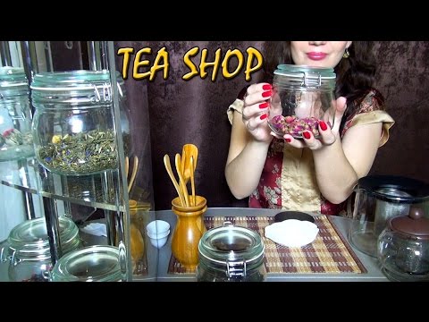 ASMR Role Play Tea Shop