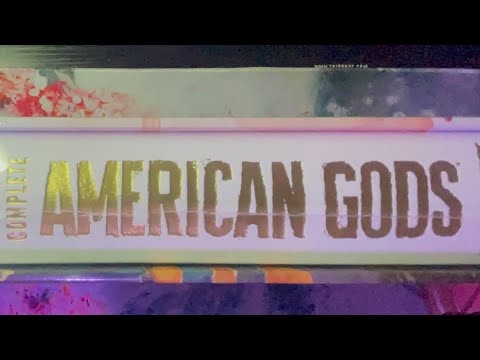 American Gods Graphic Novel unboxing Soft spoken asmr