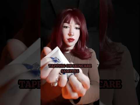 ASMR Tapping on Skincare Items