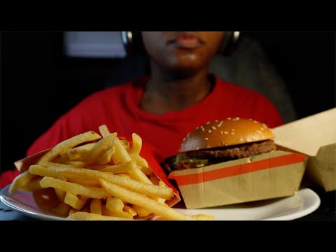 ASMR MCDONALD'S BIG MAC MEAL **SATISFYING Eating Sounds**