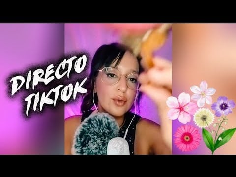 TikTok LIVE ASMR 🔴 Susurros, caricias sonoras y cuidado íntimo 